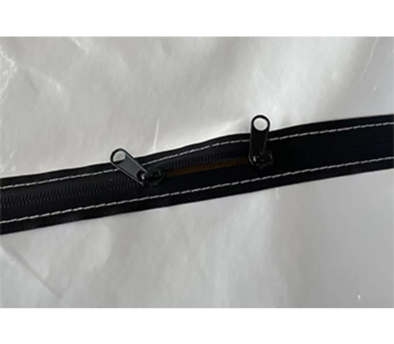 Construction Keep Clean Zipper Door