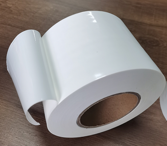White Heat Shrinkable Tape