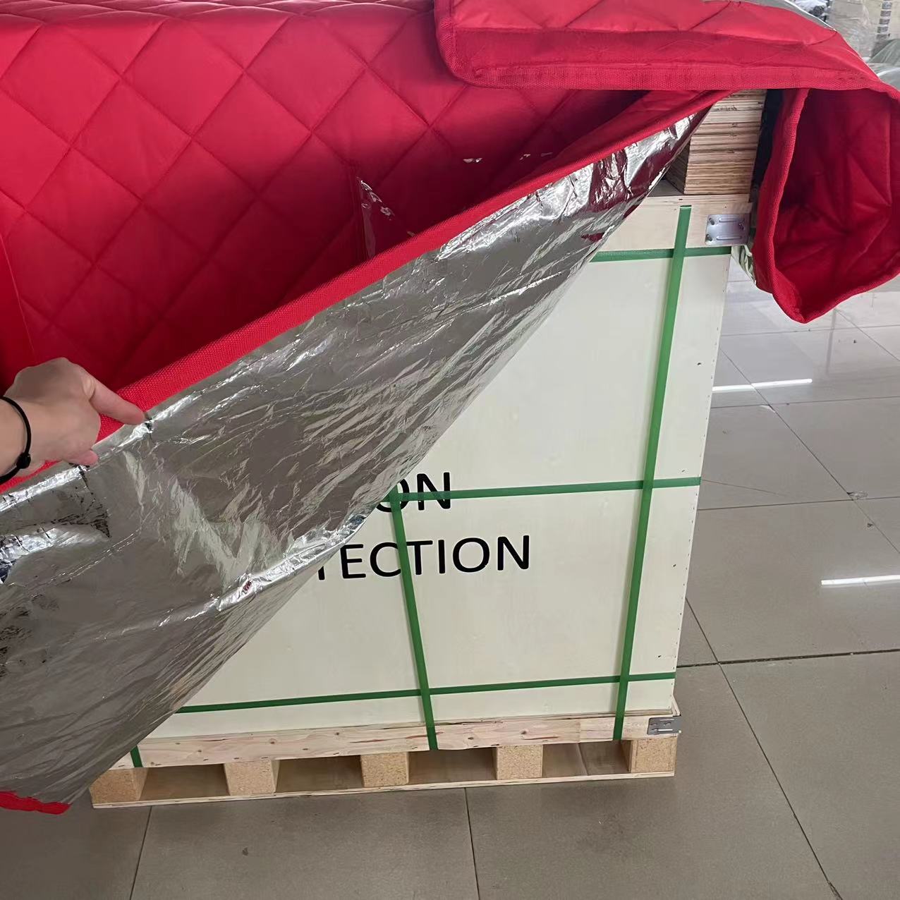 Good Effect Heat Insulation Cargo Thermal Insulation Reusable Pallet Cover