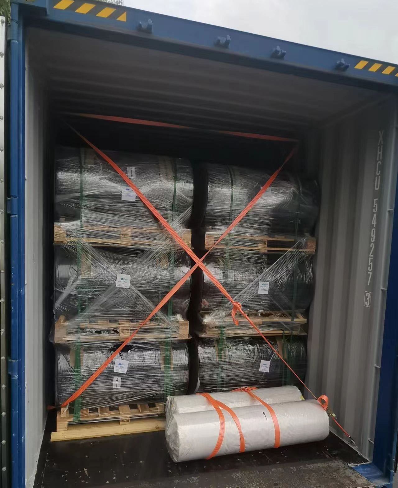 Transparency Cold Pallet Stretch Hood Film Cargo Wrap